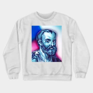 Galen Snowy Portrait | Galen Artwork 14 Crewneck Sweatshirt